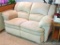 Lane microfiber suede reclining love seat. 64