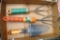 Fiskars garden trowel, plus garden forks up to 14