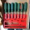 Jonesway 7 piece hole shank nut driver set with comfort handles. 3/16