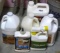 No shipping. Wood cleaner, deck cleaner, housewash, crack filler, muriatic acid. Stored inside.