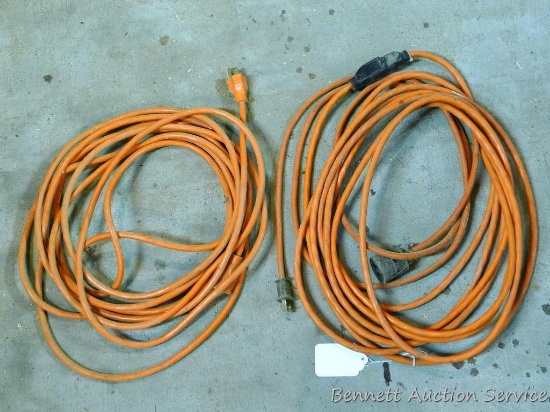 Two 25 ft. extension cords.