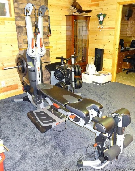 BowFlex Revolution home gym powered by SpiraFlex. Appears in great condition. Comes with manuals,