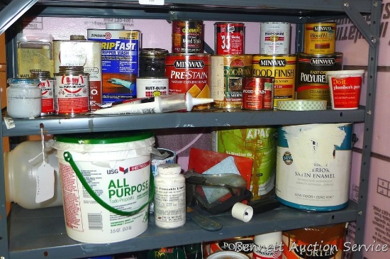 No shipping. Woodworking and other household chemicals stored inside.