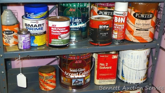 No shipping. Paint and other household chemicals stored inside.