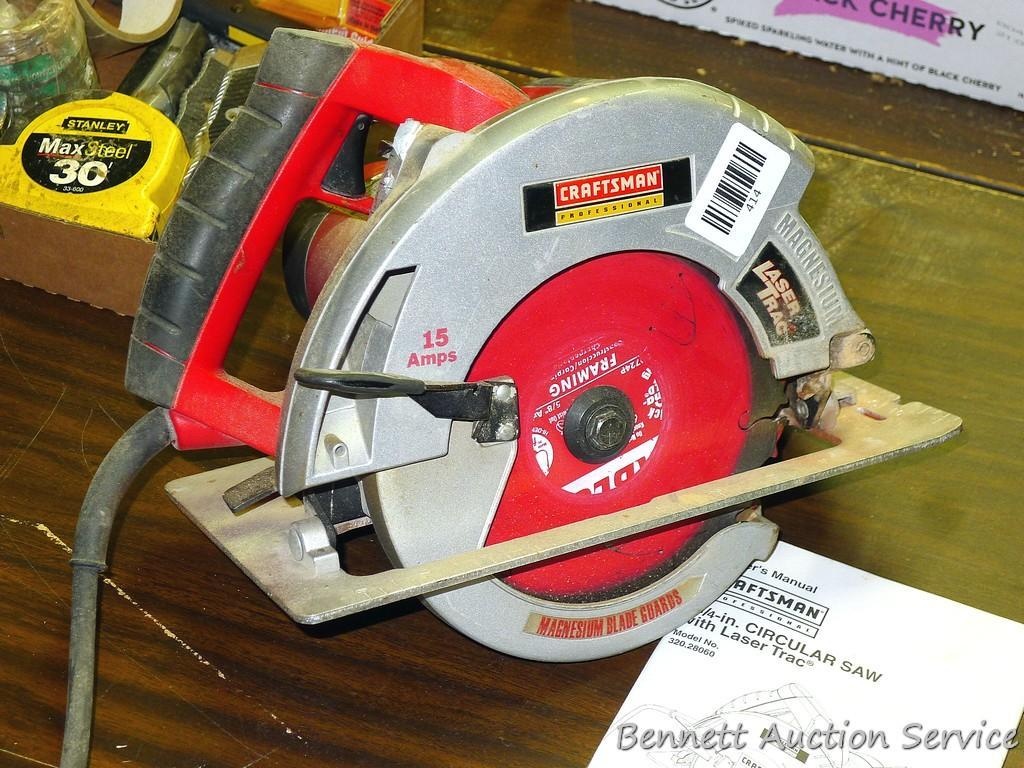 circular saw with laser track model 