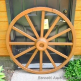 One decorator wagon wheel is 3'8