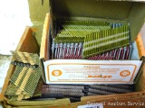 Three inches x .120 ring shank tricoat Higalv nails. Fits Bostitch, Max and other 28 degree clip