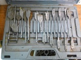 Wood bits. Largest is 1-1/2