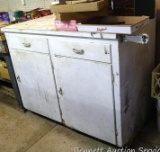 Wooden workbench cabinet 51