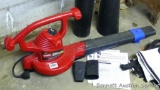 Toro electric blower/vac model #51619 includes vacuum bag.