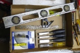 Stanley wood chisels largest is 1