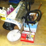 Flexible insulated ducting about 6' long; dryer vent hose; washer/dryer hoses and more.