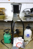 Coleman Mosquito Deleto 2200 system. Runs on LP; two hand sprayers.