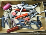 Wire strippers; oil filter wrench; oil can spouts; battery post cleaner and more.