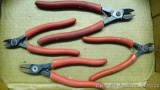 Side cutters, largest is 8