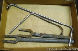 Ball joint and tie rod end forks; distributor wrenches.