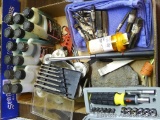 Briggs & Stratton gasoline additive for 2 & 4 cycle engines;3 wheel metal caster; taps; socket set