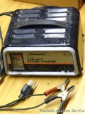 Schumacher 6/2amp dual rate battery charger for 6 & 12V. Seller states charger works, but the meter