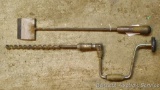 Ratcheting brace; tile scraper 25
