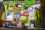 Rubberized baits includes Power Bait, Mister Twister and more. All NIP.