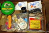 Fish stringer; fish baits; hooks; Berkley Gulp Alive.