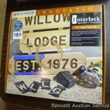 Interlock Sign Makers templates, 3-3/8