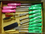 Set of Speedway nut drivers, torque tips and more.