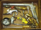 Air fittings, includes blowers, fill up tires and more.