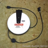 NAPA Balkamp model 782-5053, 50 ft. power outlet reel. Nice shape.
