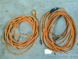 Two 25 ft. extension cords.