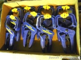 Eight Quick Clip Clamps 8
