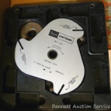 Craftsman dado blade, includes extra molding heads.
