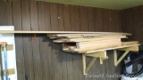 Nice assortment of oak wood, longest is 72