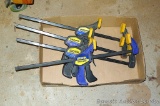Four Irwin Quick clamps 18