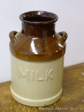 Ceramic milk can 7