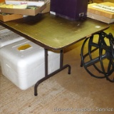 Folding banquet table 96