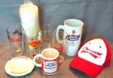 Budweiser collection, includes four 6