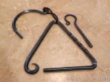 Smaller sized hand forged dinner bell - very fun. Rings nicely.