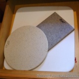 Three nice cutting boards in good condition.