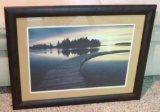 Framed photo print 'Lakeside Evening' 27