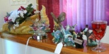 Lighted electric scented oil burner with a touch lamp base 6-1/2