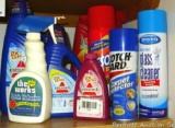 Carpet cleaner, fabric refresher, Resolve carpet cleaner and more.