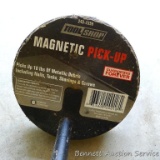Magnetic pick up tool will lift up to 10 lbs. Stands approx. 43