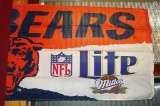 Bear's NFL Miller Lite flag 32