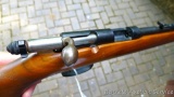 Remington Model 514 bolt action rifle shoots any standard .22 rimfire (non-Magnum). Metal is decent