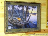 Barn board frame measures 22