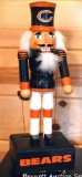 Chicago Bears animated nutcracker music box plays the Nutcracker Suite and is over 13