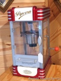 Retro Kettle Popcorn maker Model RKP-630 by Nostalgia Electronics. Stands nearly 20