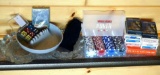 Playing cards, poker chips, dice and ashtrays. Everything you'll need for the church picnic.