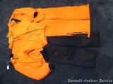 WearGuard brand XL hunting jacket; Men's large orange hunting sweatshirt; Winchester men's large